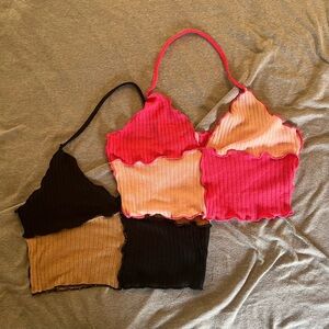 Color-block Tank Tops